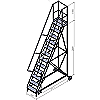 Платформенные лестницы KPL 3000 (12 ступенек)